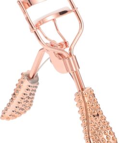 VOSAREA Recourbe-cils en Métal Plaqué Caoutchouc Antidérapant pour Femmes Outil de Maquillage Portable sans Pincement Adapté à Toutes Formes D'yeux Maquillage