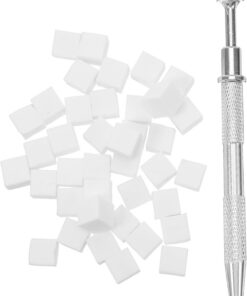 Healeved 1 lot d'éponges à ongles pour manucure, estompage de maquillage, outils de beauté souples avec stylo, applicateur de vernis gel DIY