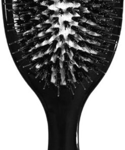 Brosse anti-frisottis, excellent outil de peigne de coiffage | brosse à cheveux à poils flexibles sans pointe, brillance lisse, réduit la casse, sans enchevêtrement, soins capillaires robu