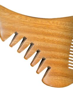 Peigne de Massage de Soin Capillaire Cuir Chevelu en Bois Verawood Léger et Démêlant Outil Multifonction Relaxant pour Hommes et Femmes