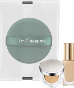 Houppette de à Poudre Accessoire de Fusion de | Applicateur Poudre Compacte Pour Femmes, Routine Quotidienne, Lieu de Travail, Voyages, Événements, Mariages,