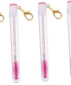 VICASKY 4pièces Tube à Faux Cils Mascara Applicateur Outil de Maquillage pour Sourcils Portable