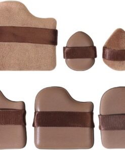 Houppette à poudre pour maquillage | Outils de beauté doux réutilisables, mélangeur de de teint pour filles, voyage pour femme, accessoire de contour pratique pour la maison, applicateur lisse