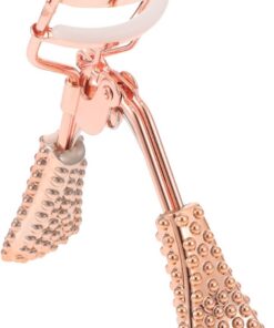 Artibetter Pince Recourbe-cils Portable en Métal Plaqué Coussin en Caoutchouc pour Cils Courbés, Outil de Maquillage pour Femmes Lors de Séances de Maquillage