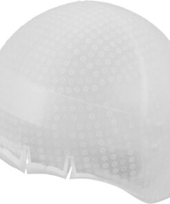 Artibetter Bonnet de Coloration en Silicone Blanc Réutilisable avec Motif Étoile, Protège le Cuir Chevelu et Cheveux, pour Mise en Valeur et Soins Capillaires
