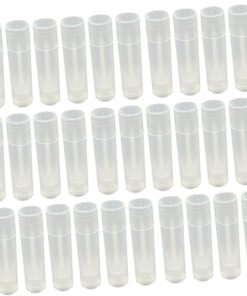 Healvian 60pièces Tube Vides Pour à Lèvres Diy Lot De Tubes Lèvres Vides Outils De Maquillage Pour Fabrication Personnalisée