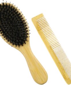 Angoily 2pièces Brosse à Cheveux Avec Masseur Chevelu Peigne Démêlant Pour Femme De Soins Capillaires Brosse à Air Peigne Double