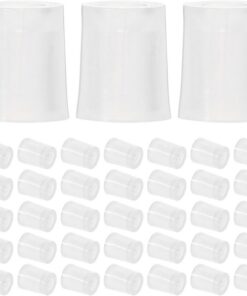Housoutil Adaptateurs de Parfum Rechargeables en Plastique 400 Pcs, Convertisseur pour Flacon Pulvérisateur de Voyage, Embouts de Transfert Compacts sans Résidu, Outil Pratique
