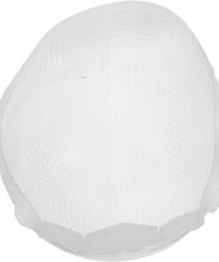 STOBAZA Bonnet à Mèches pour Coloration Capillaire en Silicone Trous Croisés, Bonnet Soin Capillaire Réutilisable, Adapté aux Cheveux Longs, Outil pour Usage Professionnel et Domestique
