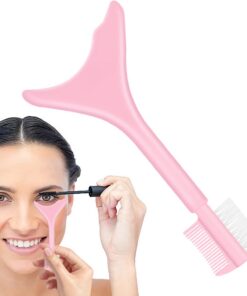 Outil Séparateur De Cils Accessoire Cosmétique Réutilisable pour les Cils | Peigne Protège-Mascara Idéal Pour Femmes Filles Débutantes Et Professionnelles