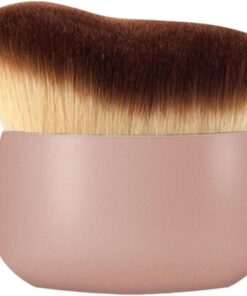 Pinceau applicateur de bronzage extra large antidérapant avec poignées pour crème liquide bronzante outil de mélange professionnel pour autobronzant Kabukis