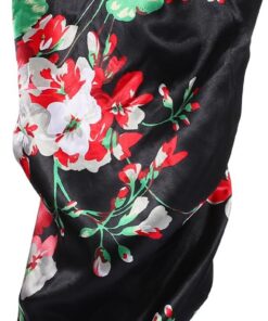 VICASKY Bonnet De Nuit En Satin Enveloppement De Cheveux De Sommeil Bonnets De Nuit Pour Femmes Soie Bonnet De Satin Pour Dormir Bonnet De Soin Des Cheveux Femme En Tissu Bleu