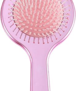 Ciieeo Peigne à Cheveux Bouclés Coussin Air de Massage, Brosse de Massage en Silicone et Abs, Soulage la Fatigue Cuir Chevelu, pour Soins Capillaires Quotidiens