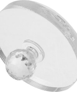 Angoily Tampon Cosmétique en Plastique Délicat pour Fard à Paupières et Blush, Outil de Pressage Solide pour Maquillage des Yeux et Retouches Rapides