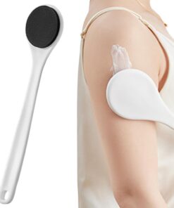 Body Makeup Brush, Extra Long Handle Shower Brush, 90g Soft Body Scrub, Bath Accessories, Versatile Design, Portable Scrubber for Family, Friends, and Colleagues