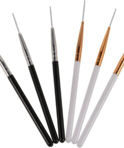STOBAZA 6pièces Brosse Sourcils Femme Spirale Double Usage pour Lamination et Extensions Outil Maquillage Précision Précis Voyageable