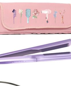 Trousse de pour Outils Capillaires Étui Portable Imperméable Résistant | Sac Organisateur pour Accessoires Coiffure pour Fers à Lisser Peignes Ciseaux