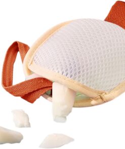 Mesh Soap Pouch Scrubber - Animal Bath Exfoliatings Glove for Shower Care | Fine Nylon Net, Lanyard Hanging Design, Portable Body Cleansing Foam Enhancer Home Travel Bathroom Use Accessory