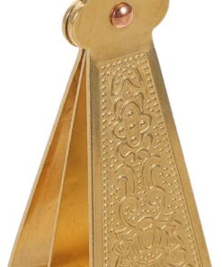 Housoutil Pince à Épiler à Pointe Fine Cuivre Outil de Soin Vintage pour Barbe Sourcils Épilateur de Précision pour Homme
