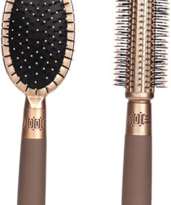 VICASKY 2pièces Peigne Plat Multifonction pour Démêler Cheveux et Lissage sans Abîmer Lot pour Soin Capillaire et Massage du Chevelu