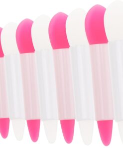 VICASKY 16 Pièces Pinceau à Lèvres Silicone Applicateur de Masque à Lèvres Accessoire pour Maquillage et Contour des Yeux