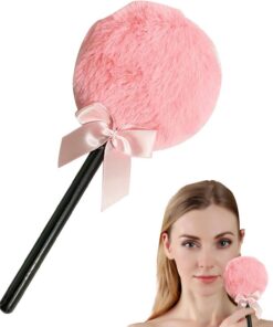 Houppette Lot de 6 pièces accessoires beauté forme sucette réutilisables | Houppette Douce Visage Pour La Maison Le Les Femmes Et Les