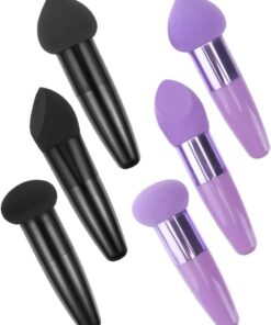 OUNONA 6pièces Lot De Stylos Maquillage Portables Accessoires Éponges Pour Femmes Outils Cosmétiques