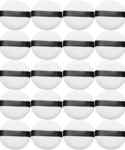 VALICLUD 20pièces Petite Houppette à Maquillage Pour Poudre Éponge à Cosmétiques Pour Fille Outil De Maquillage Pour Visage