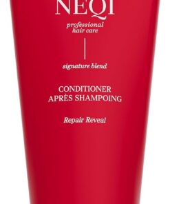 NEQI Après-Shampoing Réparateur – Repair Reveal avec V-Kératine – Cheveux Abîmés & Colorés, Soin Capillaire Femme, Soin Vegan, Sans Sulfate – 250ml