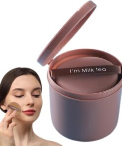 Éponge de pour le visage, outil de houppette humide et sec | applicateur de poudre réutilisable de 5 cm pour homme et femme, design doux sans latex, accessoire de beauté avec sangle, out