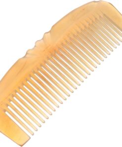 Housoutil 3pièces Peigne Corne De Mouton Naturel Massant Et Démêlant Finition Et Accessoire De Soins Capillaires Élégant Et Unique