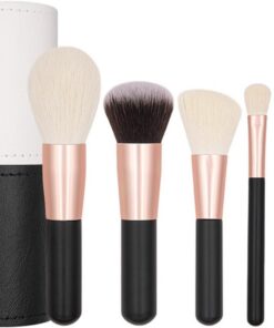Brosses de Format 7 Pièces Outils De Beauté À Poils Doux | Kit De pour Filles Femmes Débutants Passionnés Correcteurs Fards à Paupières Beauté