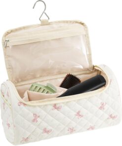 Trousse De Pour Outils Coiffants Avec Organisateur Matelassé À Crochet | Trousse De Transport Pour Fer À Boucler Brosse, Fer À Boucler, Articles De Toilette, Cosmétiques, , Gym, Hommes Et