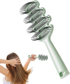 Brosse à cheveux Peigne de coiffage | Brosse à cheveux secs Pour Coiffage En Salon, Routine De Soin Capillaire Après-Shampooing, Le Coucher, Le Et La Douche