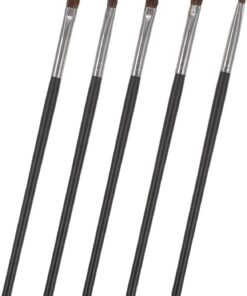 Healeved 5 Pièces Pinceau à Paupières Et Outil De Maquillage Pour Yeux Cadeau Femme Pinceau Cosmétique Pour Yeux De Maquillage Pour Lèvres