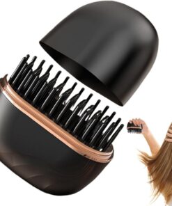 Brosse à lisser rapide sans fil 25 W, outils de coiffure chauffants, fer à lisser pour vacances, voyage sur la route, déplacements, rendez-vous, voyage, soins capillaires, beauté, toilettage, utilisat