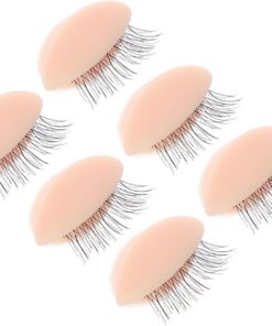 Healvian 3paires Paupières de Rechange pour Entraînement Maquillage Kit Entraînement avec Outil Accessoire Maquillage
