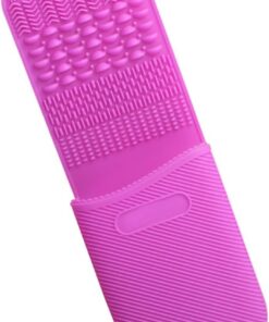 VICASKY Mat De Nettoyage Silicone Pour Pinceaux De Maquillage Outil Pratique Pour Brosse Éponge Et Accessoires De Facile à Nettoyer Et