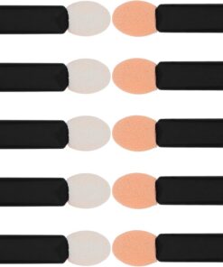 Housoutil Lot de 10 Mini Pinceaux Estompeurs pour Fard à Paupières et Lèvres Applicateurs Éponge Doux Multifonctionnels Taille Compacte pour Retouches Maquillage Outil Beauté Polyvalent