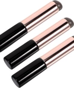 STOBAZA 3 pièces Pinceau Lèvres Silicone Réutilisable Lot de Applicateur Maquillage Léger et Portable pour Gloss Lèvres Outil Pratique pour Femmes