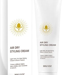 Flyaway Crème de soin capillaire légère, baume revitalisant avec texture fiable, 30 g, défineur de boucles pour un usage , soins de la peau à domicile