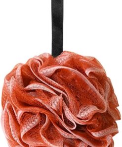 Gentle Foaming Washcloth Loofah, 11x11x11cm, Fine Mesh Shower Sponge, Large Body Scrubber, Bathing, Cleaning, Exfoliatings, Lathering, Relaxing