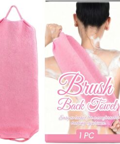 Shower Cloth for Body - Long Soft Bath Sponge, Gentle Shower Scrub Towel | Body Washer, Polyester Material for and Cleaning, Lightweight Performance Bath Towel for Women Men Kids