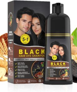 Shampooing Colorant Capillaire Hydratant Parfumé Anti-Grisonnant | Colorant Naturel pour Cheveux Gris Femmes, Salon, Maison, Soin Capillaire Naturel , Shampooing Cocooning