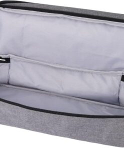 Sac de pour sèche-cheveux – Sac de rangement double couche | pour sèche-cheveux – Sac de rangement étanche pour accessoires de cheveux et outils de rangement pour sèche-cheveux, gris, Re
