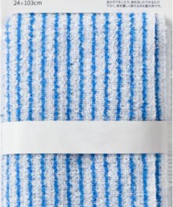 Body Scrub, Back Scrubber Towel, 9.4x40.5 Inch Washcloth with Soft Mesh, Reusable Shower Material, Scrub Towel with Sides, Body Scrubber for Bath and Shower Sturdy Materials