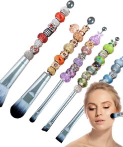 Ensemble De Pinceaux De Pour Débutant 5 Pièces Outil De | Kit De Pinceaux De Perlé Pour Débutantes Beauté Femmes de Teint Fard à Paupières Anti-cernes Blush