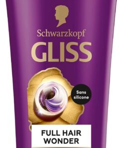 Gliss, Schwarzkopf, Shampoing Full Hair Wonder, Active les Racines et Effet Densite, Soin Cheveux, Cheveux fragiles et affaiblis, Schwarzkopf Shampoing, 250ml