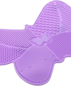 VICASKY 1 Pièce Tapis de Nettoyage pour Pinceaux de Ventouses Mat Forme de Outil Pratique pour Nettoyage Salon à Domicile
