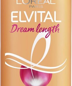 L'Oréal Paris Elvital - Cure Capillaire sans Pointes fourchues - pour Cheveux Longs et abîmés - sans rinçage - sans parabène - avec Huile de ricin - Dream Length No Spiss Milk - 1 x 200 ML